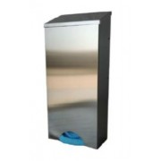 Wall dispenser for not packaged single use items